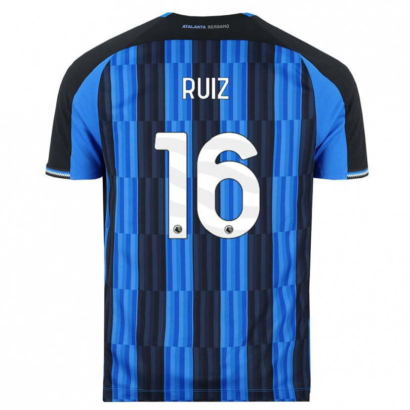 Danxen Dámské Gerard Ruiz #16 Modrá Černá Červená Domů Hráčské Dresy 2026/27 Dres