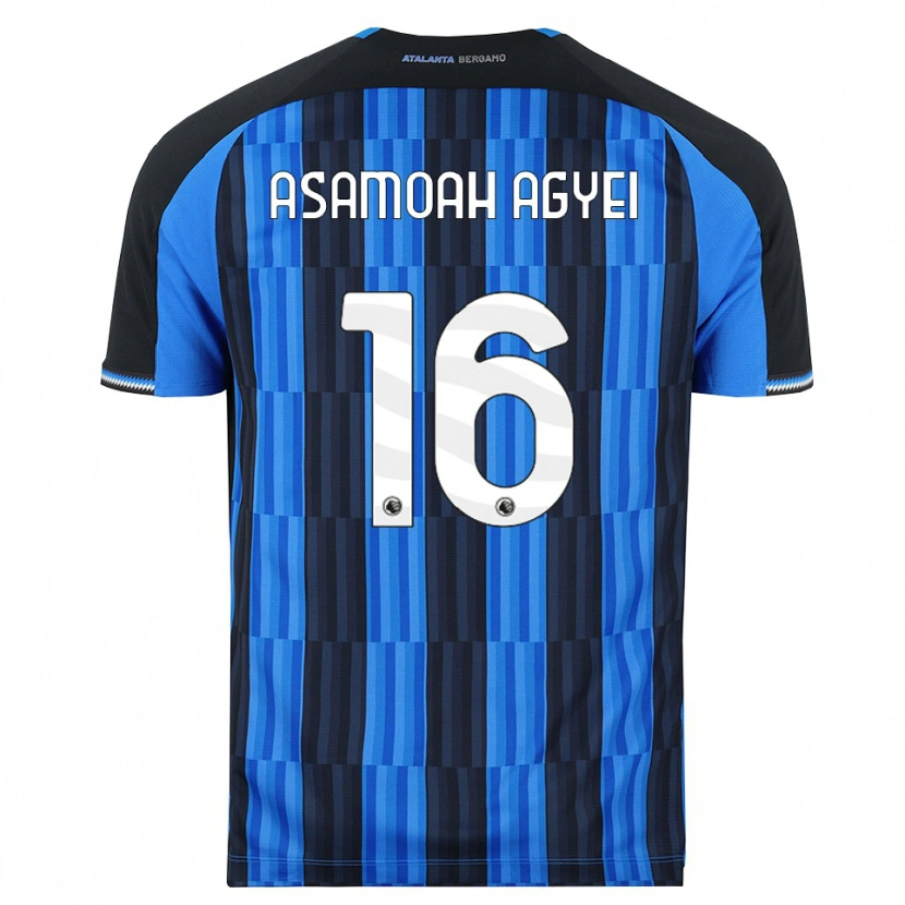 Danxen Dámské Yaw Asamoah Agyei #16 Modrá Černá Červená Domů Hráčské Dresy 2026/27 Dres