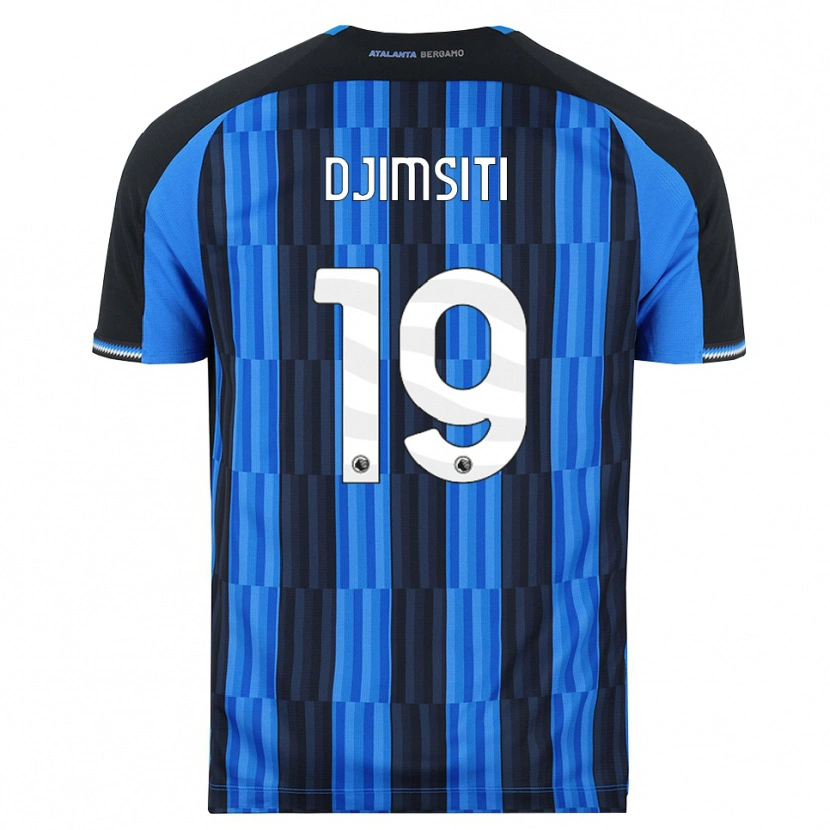 Danxen Dámské Berat Djimsiti #19 Modrá Černá Červená Domů Hráčské Dresy 2026/27 Dres