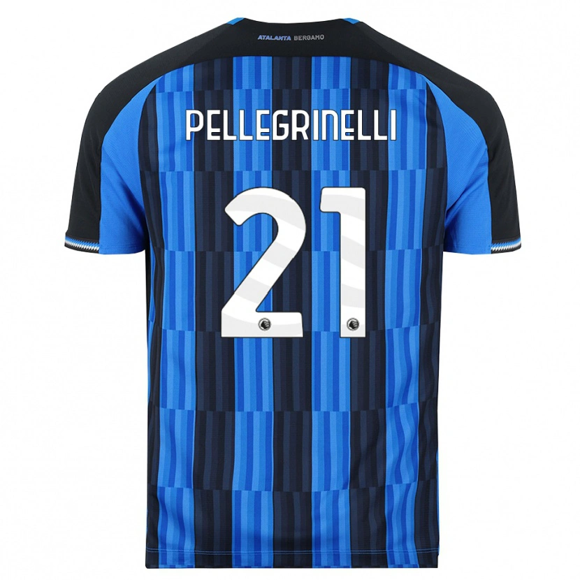 Danxen Dámské Giorgia Pellegrinelli #21 Modrá Černá Červená Domů Hráčské Dresy 2026/27 Dres