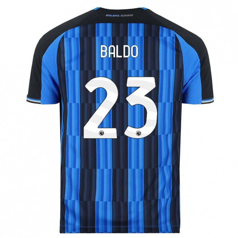 Danxen Dámské Nicolò Baldo #23 Modrá Černá Červená Domů Hráčské Dresy 2026/27 Dres