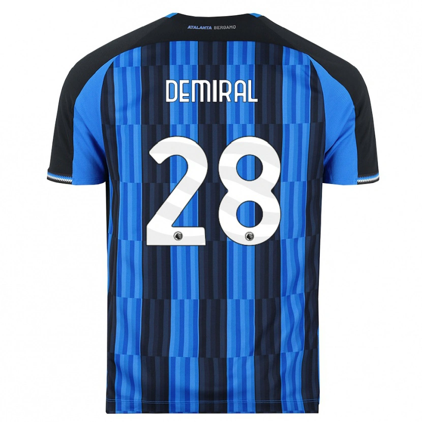 Danxen Dámské Merih Demiral #28 Modrá Černá Červená Domů Hráčské Dresy 2026/27 Dres