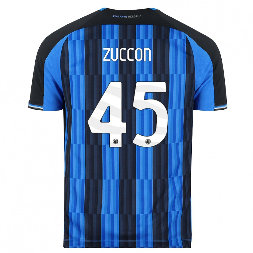 Danxen Dámské Federico Zuccon #45 Modrá Černá Červená Domů Hráčské Dresy 2026/27 Dres