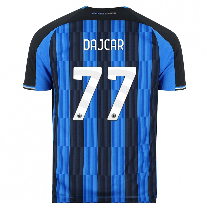 Danxen Dámské Matevz Dajcar #77 Modrá Černá Červená Domů Hráčské Dresy 2026/27 Dres