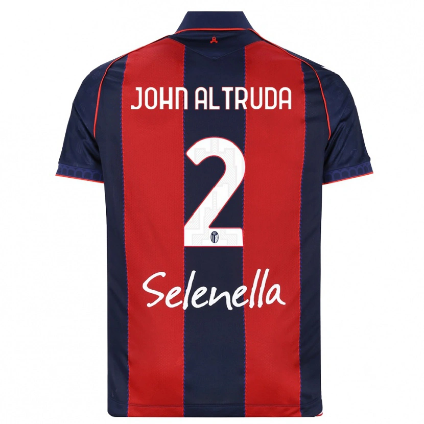 Danxen Dámské Alessandro John Altruda #2 Královská Modř Červená Bílá Domů Hráčské Dresy 2026/27 Dres