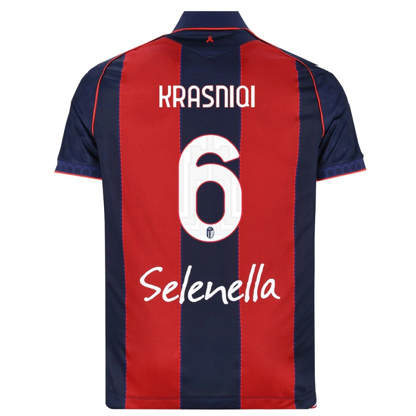 Danxen Dámské Besalet Krasniqi #6 Královská Modř Červená Bílá Domů Hráčské Dresy 2026/27 Dres