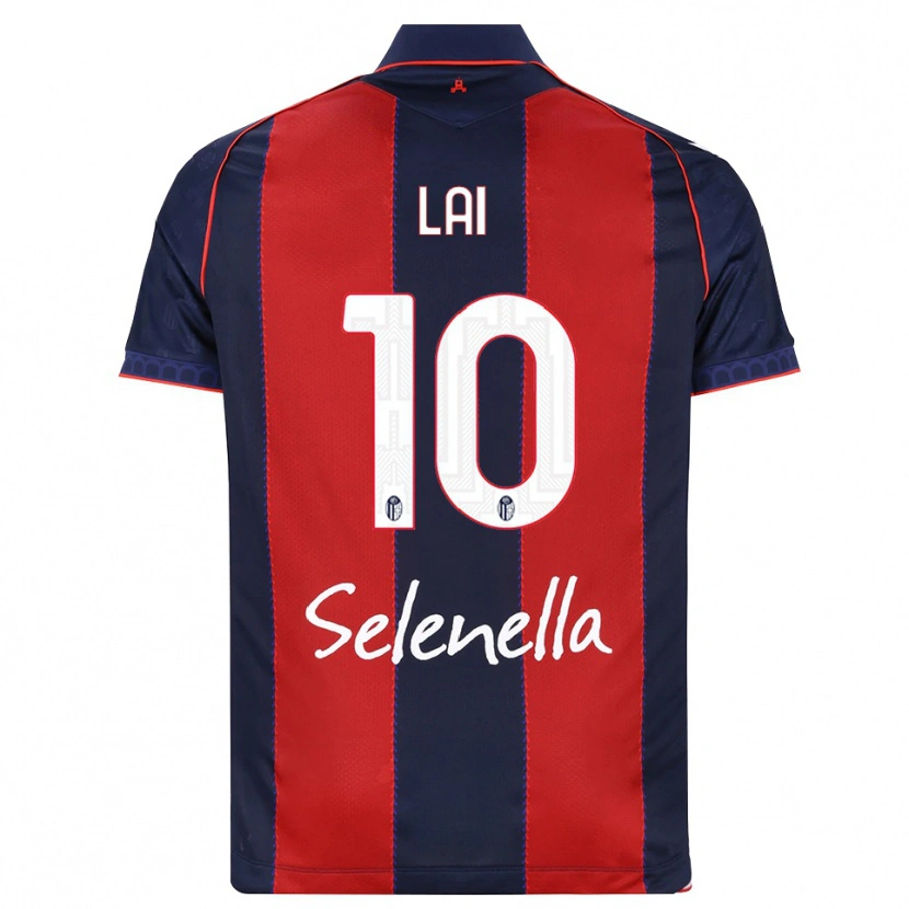 Danxen Dámské Luca Lai #10 Královská Modř Červená Bílá Domů Hráčské Dresy 2026/27 Dres