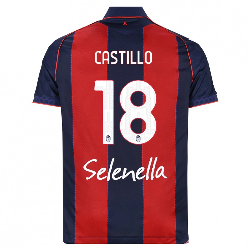 Danxen Dámské Tomas Castillo #18 Královská Modř Červená Bílá Domů Hráčské Dresy 2026/27 Dres