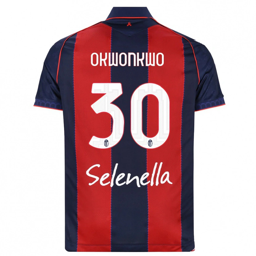 Danxen Dámské Orji Okwonkwo #30 Královská Modř Červená Bílá Domů Hráčské Dresy 2026/27 Dres