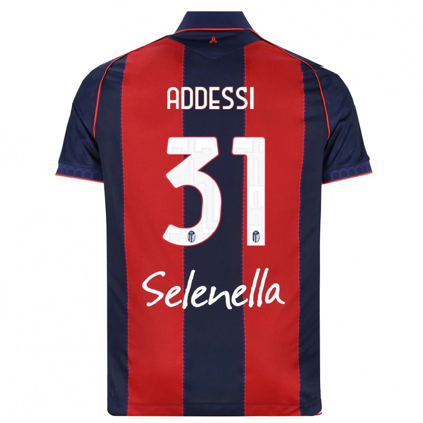 Danxen Dámské Simone Addessi #31 Královská Modř Červená Bílá Domů Hráčské Dresy 2026/27 Dres