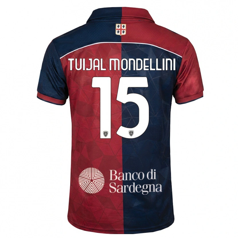 Danxen Dámské Luca Tuijai Mondellini #15 Tmavě Červená Královská Modř Domů Hráčské Dresy 2026/27 Dres