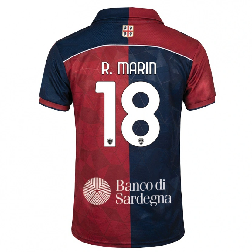 Danxen Dámské Răzvan Marin #18 Tmavě Červená Královská Modř Domů Hráčské Dresy 2026/27 Dres