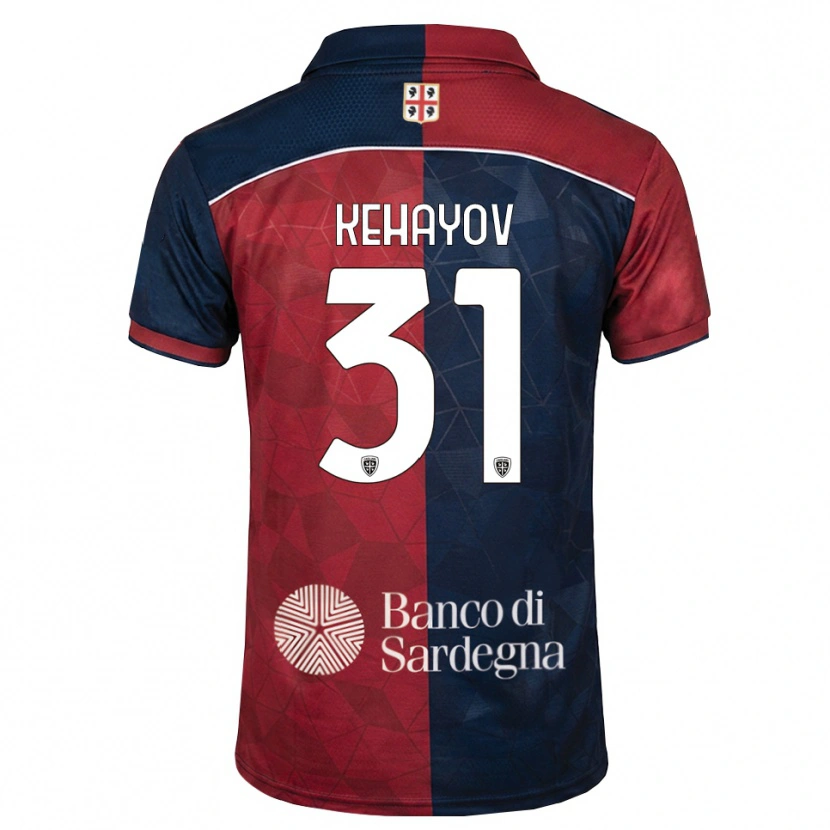 Danxen Dámské Atanas Kehayov #31 Tmavě Červená Královská Modř Domů Hráčské Dresy 2026/27 Dres