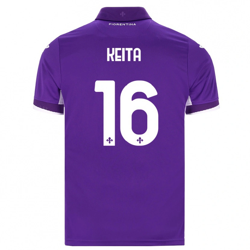Danxen Dámské Bala Keita #16 Fialová Bílá Růžová Domů Hráčské Dresy 2026/27 Dres