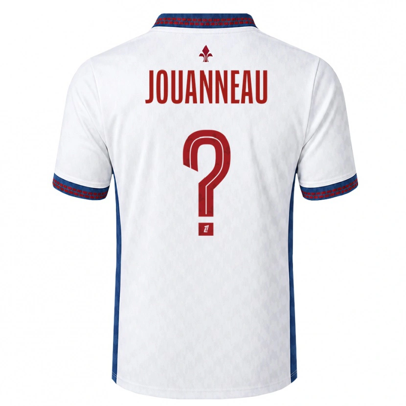 Danxen Dámské Paul Jouanneau #0 Červená Bílá Modrá Daleko Hráčské Dresy 2026/27 Dres