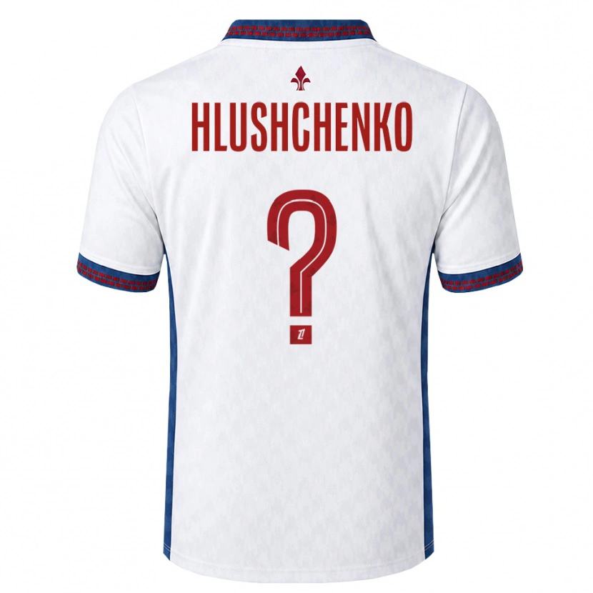 Danxen Dámské Inna Hlushchenko #0 Červená Bílá Modrá Daleko Hráčské Dresy 2026/27 Dres