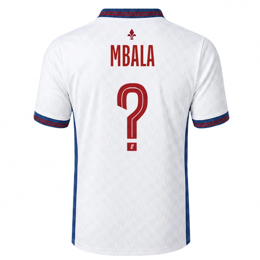 Danxen Dámské Olivia Mbala #0 Červená Bílá Modrá Daleko Hráčské Dresy 2026/27 Dres