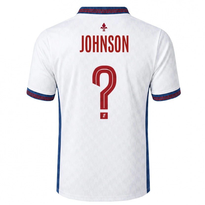 Danxen Dámské Kédie Johnson #0 Červená Bílá Modrá Daleko Hráčské Dresy 2026/27 Dres