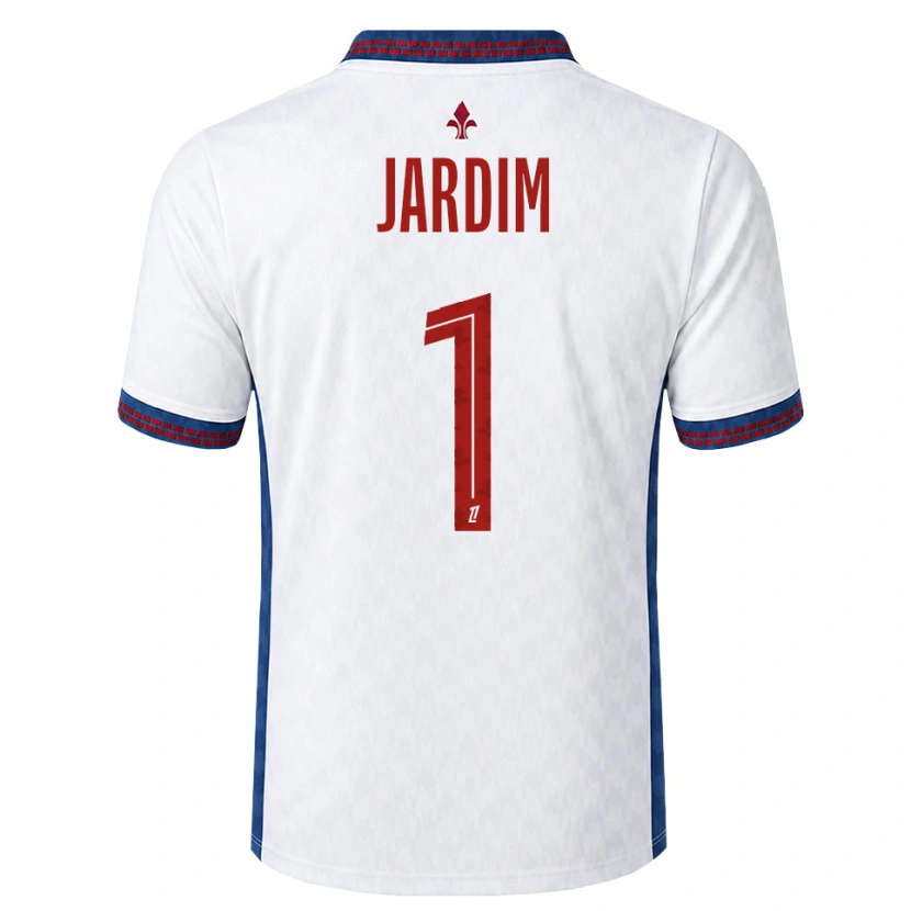 Danxen Dámské Leo Jardim #1 Červená Bílá Modrá Daleko Hráčské Dresy 2026/27 Dres