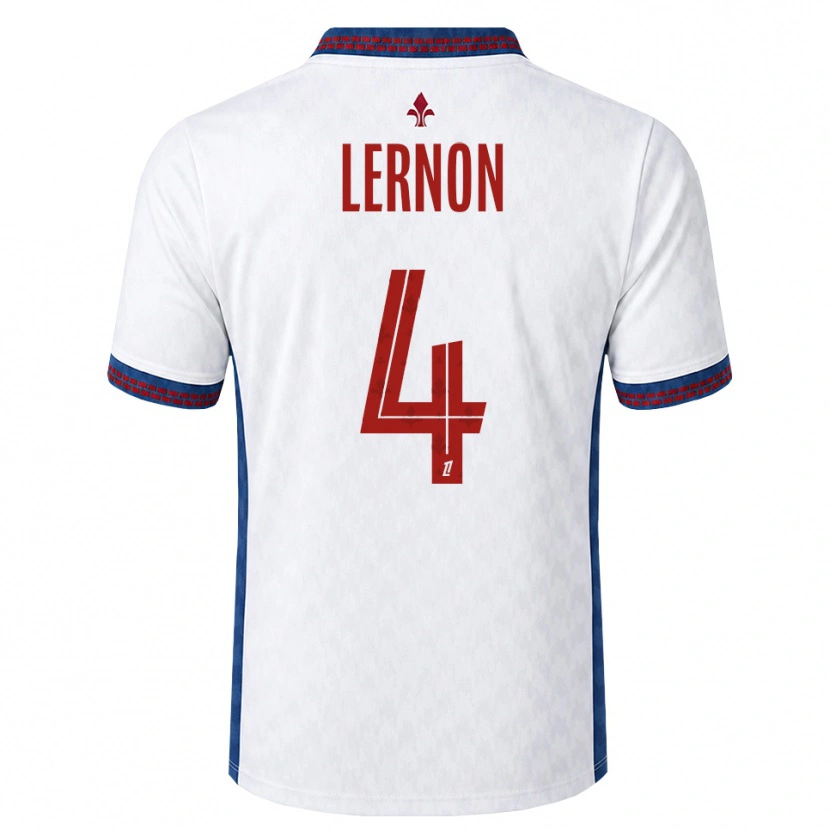 Danxen Dámské Jessica Lernon #4 Červená Bílá Modrá Daleko Hráčské Dresy 2026/27 Dres