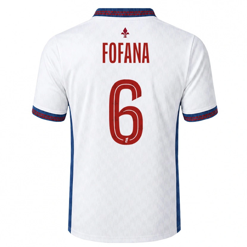 Danxen Dámské Bassekou Fofana #6 Červená Bílá Modrá Daleko Hráčské Dresy 2026/27 Dres