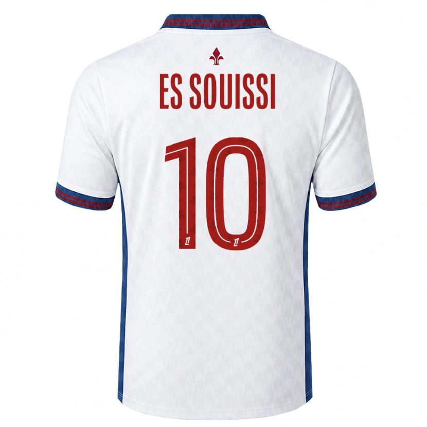 Danxen Dámské Yllian Es Souissi #10 Červená Bílá Modrá Daleko Hráčské Dresy 2026/27 Dres