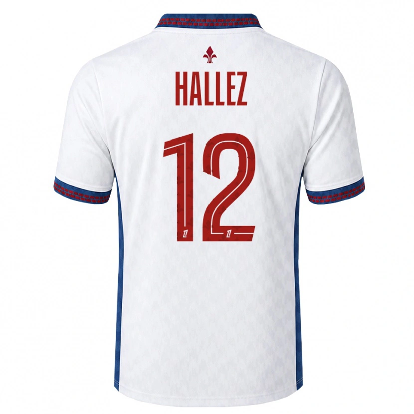 Danxen Dámské Alexis Hallez #12 Červená Bílá Modrá Daleko Hráčské Dresy 2026/27 Dres