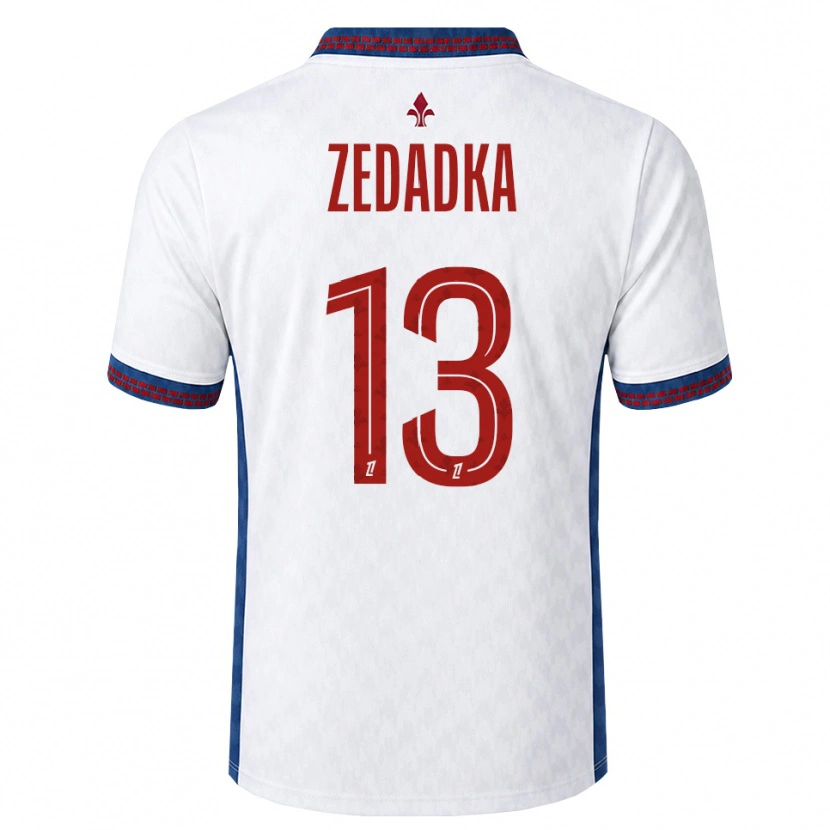 Danxen Dámské Akim Zedadka #13 Červená Bílá Modrá Daleko Hráčské Dresy 2026/27 Dres