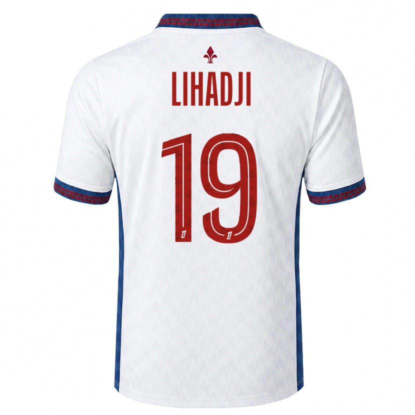 Danxen Dámské Isaac Lihadji #19 Červená Bílá Modrá Daleko Hráčské Dresy 2026/27 Dres