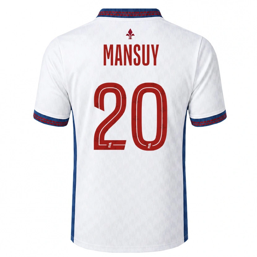 Danxen Dámské Heloise Mansuy #20 Červená Bílá Modrá Daleko Hráčské Dresy 2026/27 Dres