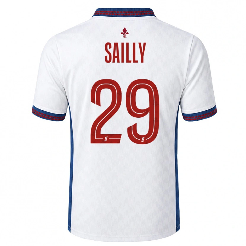Danxen Dámské Charlotte Sailly #29 Červená Bílá Modrá Daleko Hráčské Dresy 2026/27 Dres