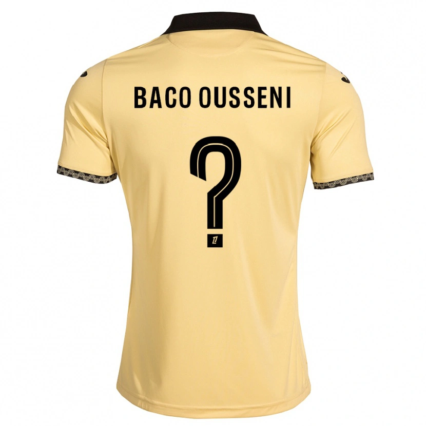 Danxen Dámské Timothée Baco Ousseni #0 Navajo Bílá Černá Daleko Hráčské Dresy 2026/27 Dres