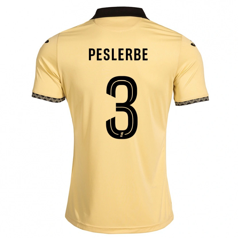 Danxen Dámské Thomas Peslerbe #3 Navajo Bílá Černá Daleko Hráčské Dresy 2026/27 Dres