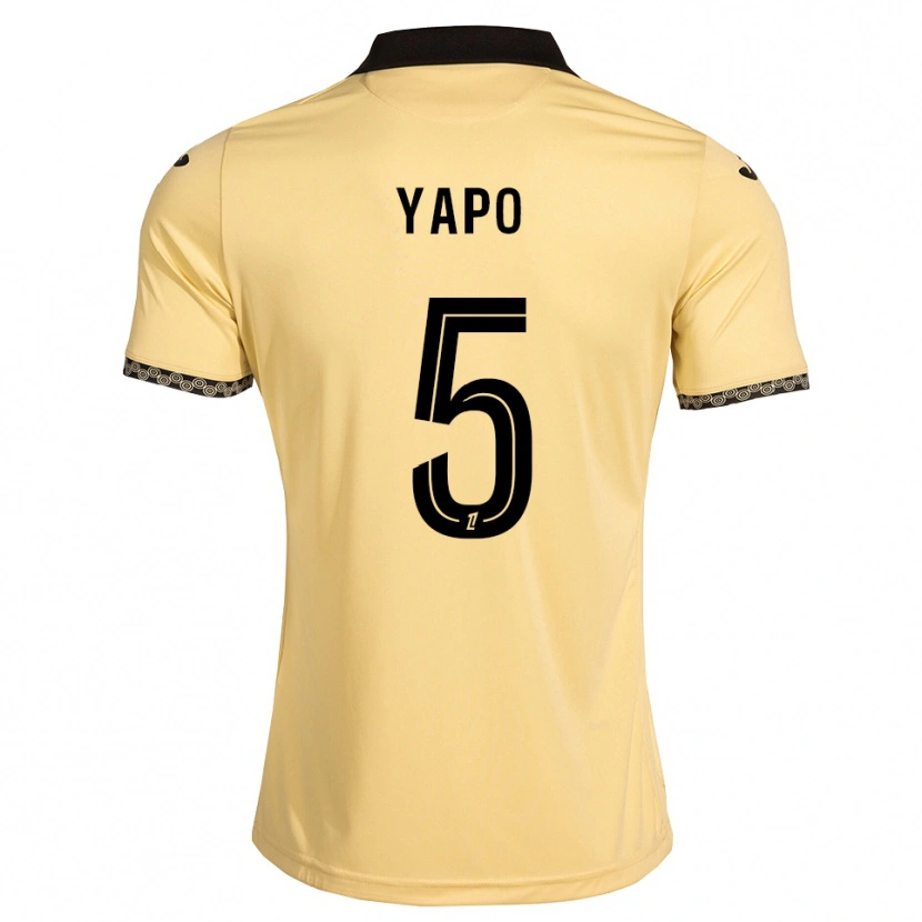 Danxen Dámské Ezekiel Yapo #5 Navajo Bílá Černá Daleko Hráčské Dresy 2026/27 Dres