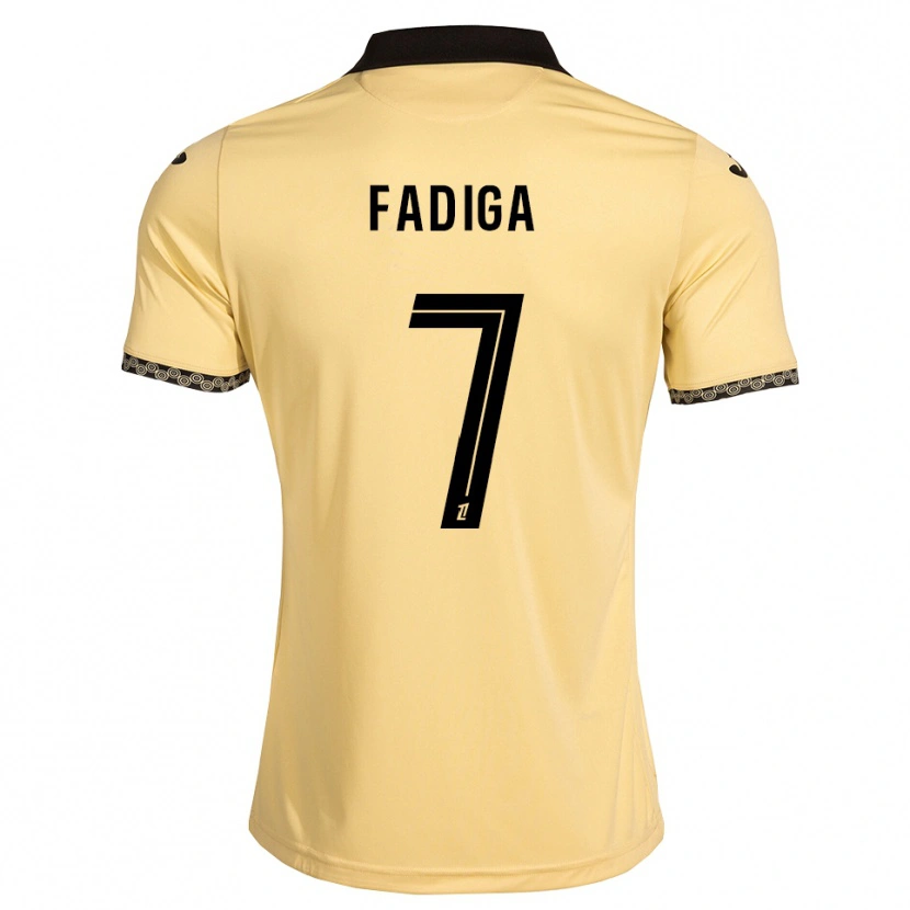 Danxen Dámské Bandiougou Fadiga #7 Navajo Bílá Černá Daleko Hráčské Dresy 2026/27 Dres