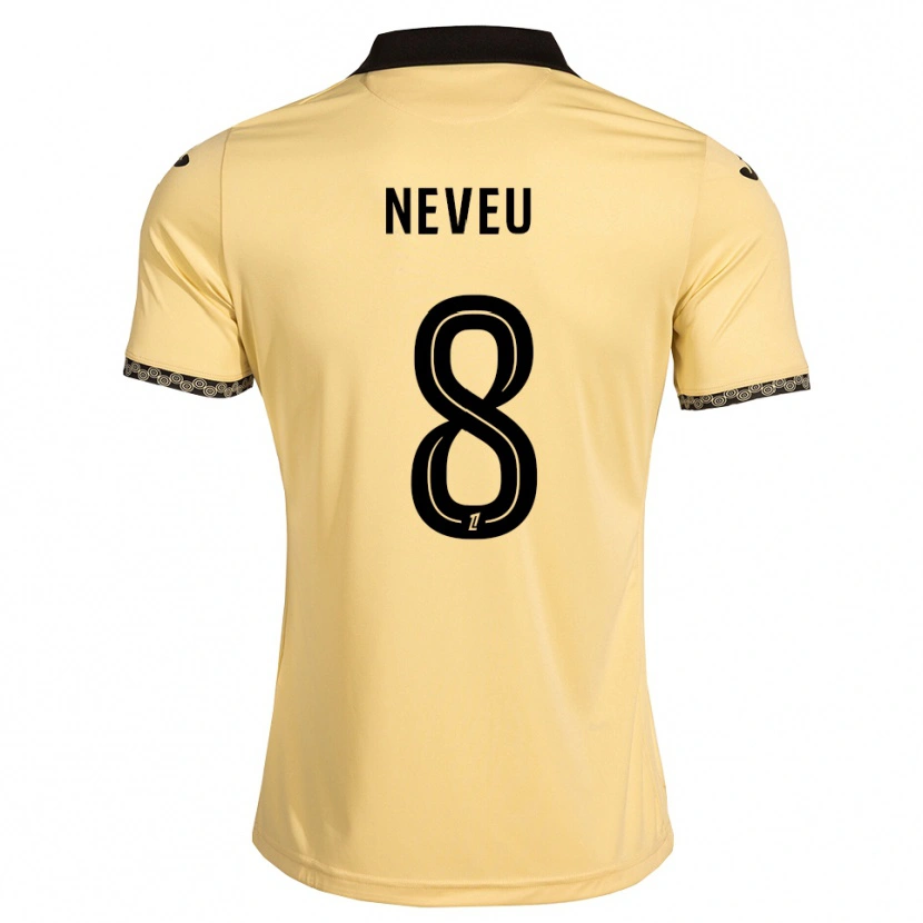 Danxen Dámské Tom Neveu #8 Navajo Bílá Černá Daleko Hráčské Dresy 2026/27 Dres