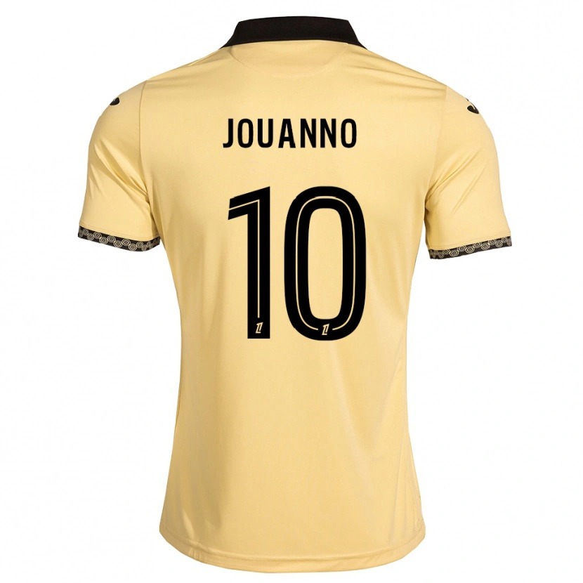 Danxen Dámské Mathilde Jouanno #10 Navajo Bílá Černá Daleko Hráčské Dresy 2026/27 Dres