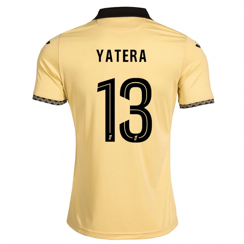 Danxen Dámské Demba Yatera #13 Navajo Bílá Černá Daleko Hráčské Dresy 2026/27 Dres