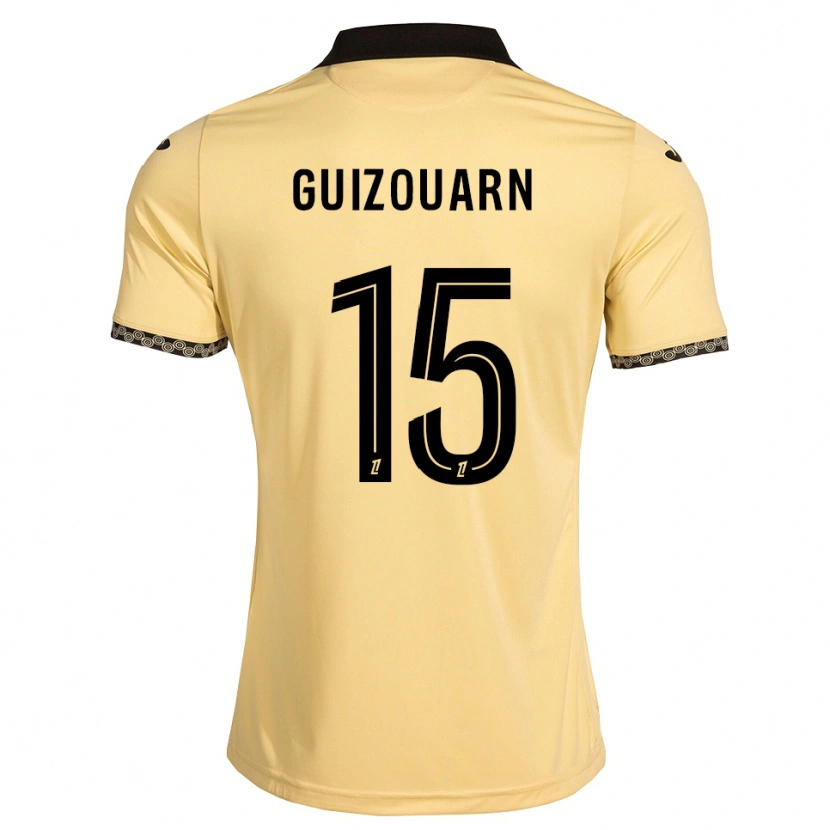 Danxen Dámské Dorian Guizouarn #15 Navajo Bílá Černá Daleko Hráčské Dresy 2026/27 Dres