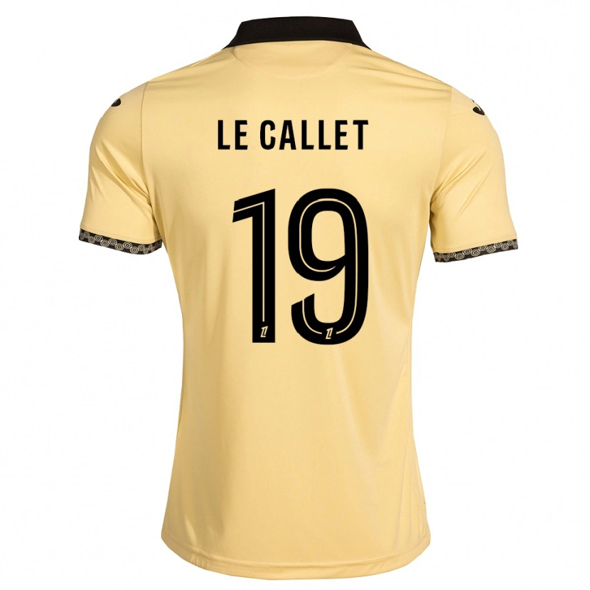 Danxen Dámské Tiago Le Callet #19 Navajo Bílá Černá Daleko Hráčské Dresy 2026/27 Dres