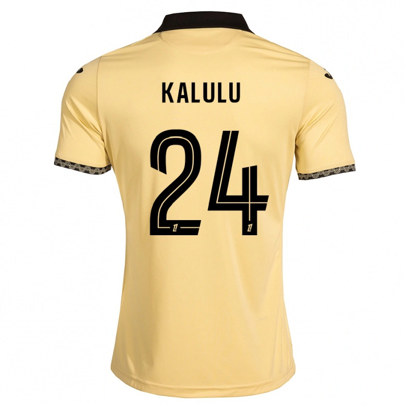 Danxen Dámské Gédéon Kalulu #24 Navajo Bílá Černá Daleko Hráčské Dresy 2026/27 Dres
