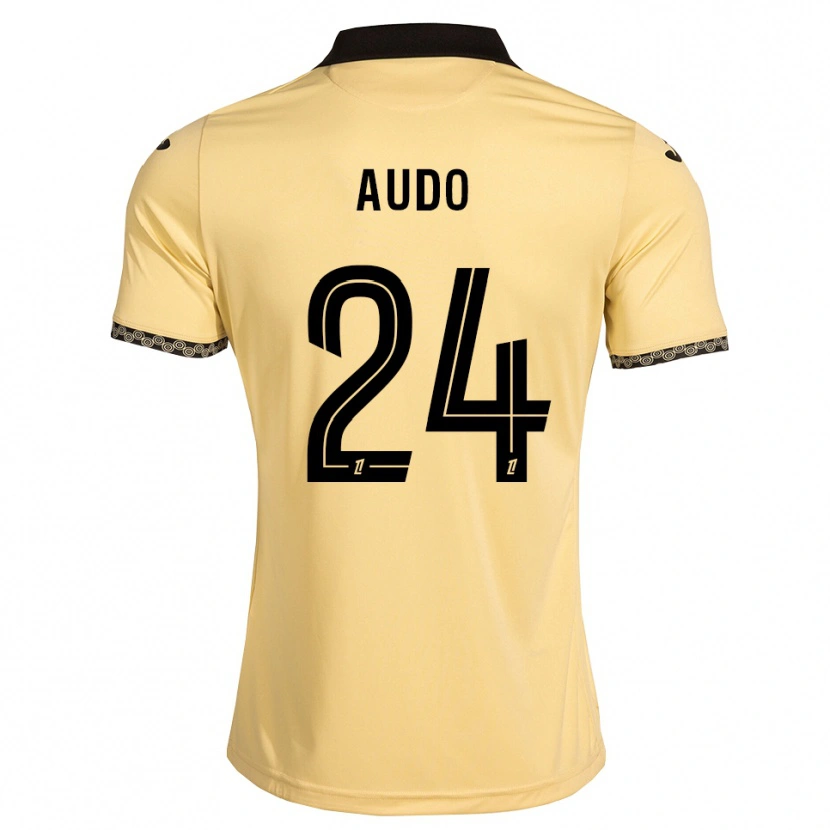 Danxen Dámské Noémie Audo #24 Navajo Bílá Černá Daleko Hráčské Dresy 2026/27 Dres