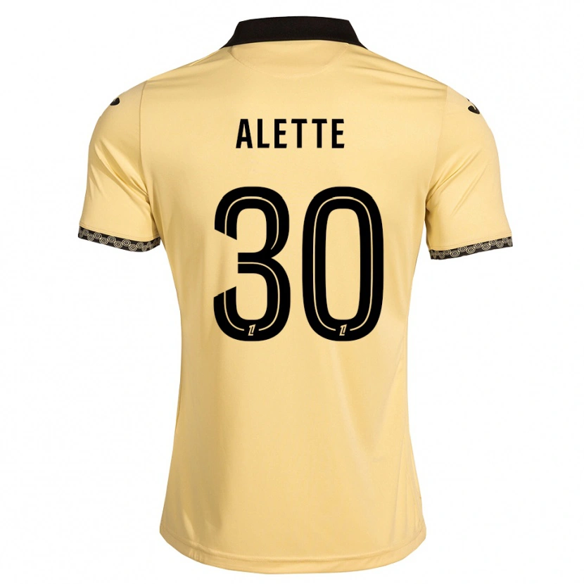 Danxen Dámské Gaël Alette #30 Navajo Bílá Černá Daleko Hráčské Dresy 2026/27 Dres