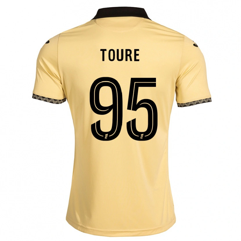 Danxen Dámské Isaak Touré #95 Navajo Bílá Černá Daleko Hráčské Dresy 2026/27 Dres