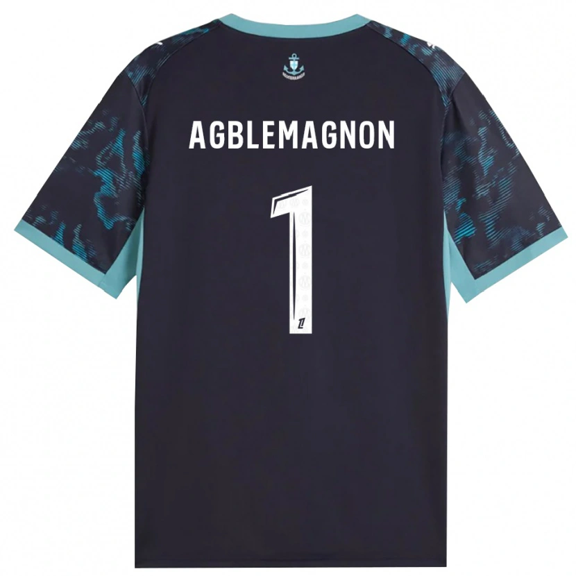 Danxen Dámské Jordan Agblemagnon #1 Světle Tyrkysová Bílá Černá Daleko Hráčské Dresy 2026/27 Dres