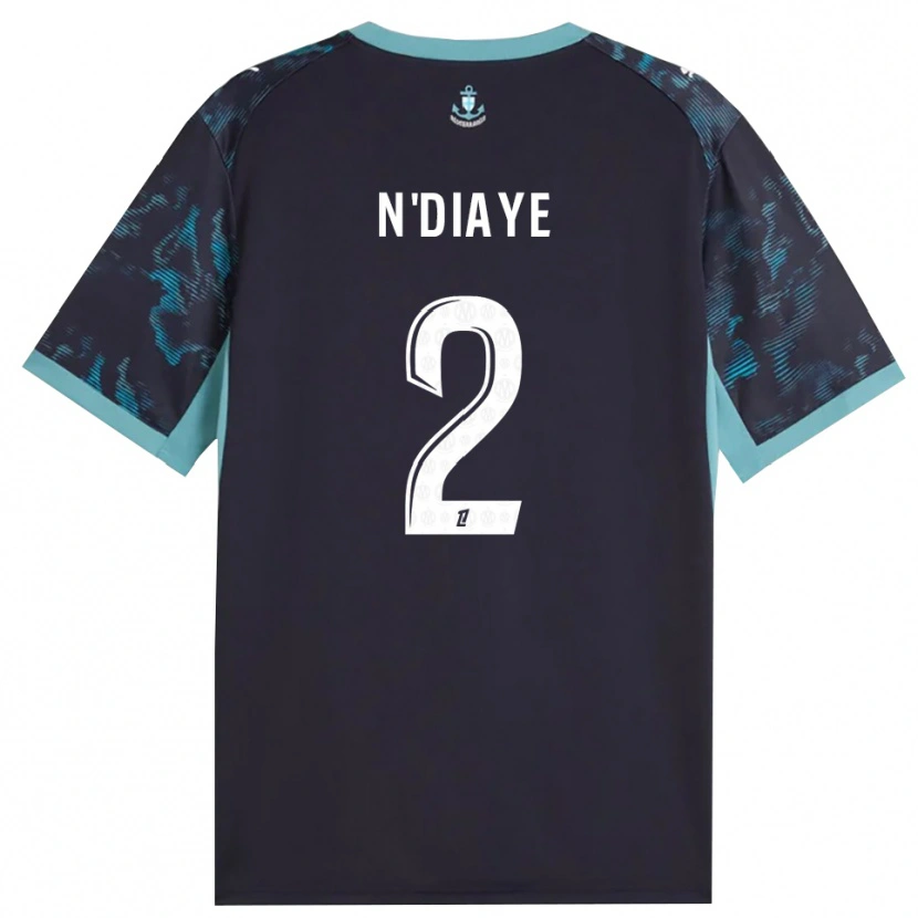 Danxen Dámské Osmane N'diaye #2 Světle Tyrkysová Bílá Černá Daleko Hráčské Dresy 2026/27 Dres