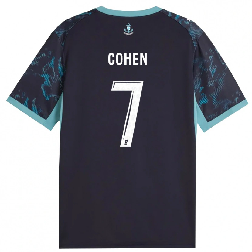 Danxen Dámské Dan Cohen #7 Světle Tyrkysová Bílá Černá Daleko Hráčské Dresy 2026/27 Dres