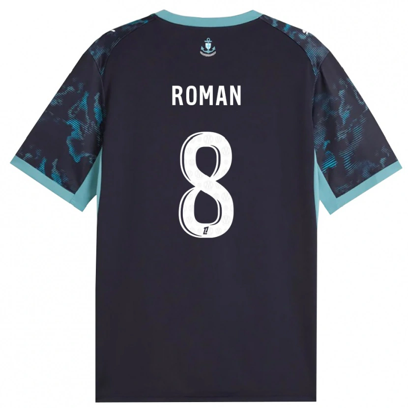 Danxen Dámské Lucas Roman #8 Světle Tyrkysová Bílá Černá Daleko Hráčské Dresy 2026/27 Dres