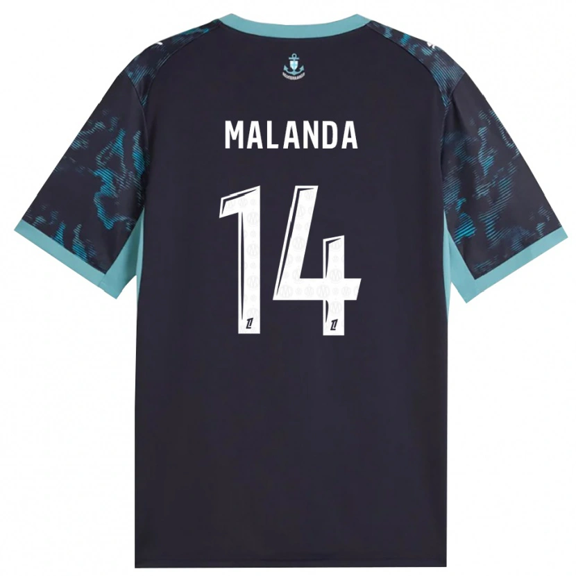 Danxen Dámské Jephthe Malanda #14 Světle Tyrkysová Bílá Černá Daleko Hráčské Dresy 2026/27 Dres
