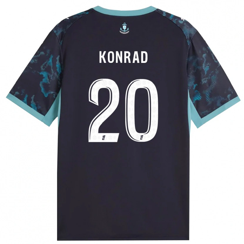 Danxen Dámské Konrad De La Fuente #20 Světle Tyrkysová Bílá Černá Daleko Hráčské Dresy 2026/27 Dres